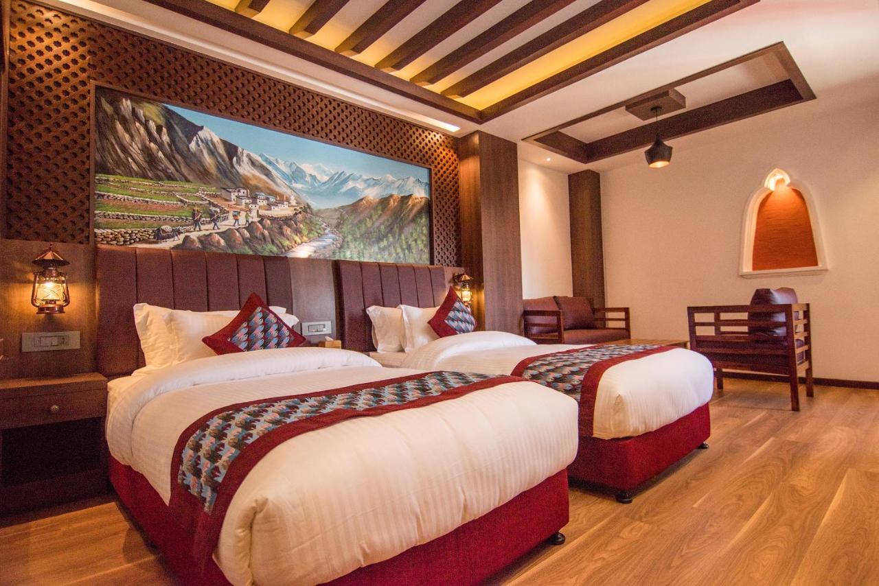 Everest Boutique Hotel Katmandú Exterior foto