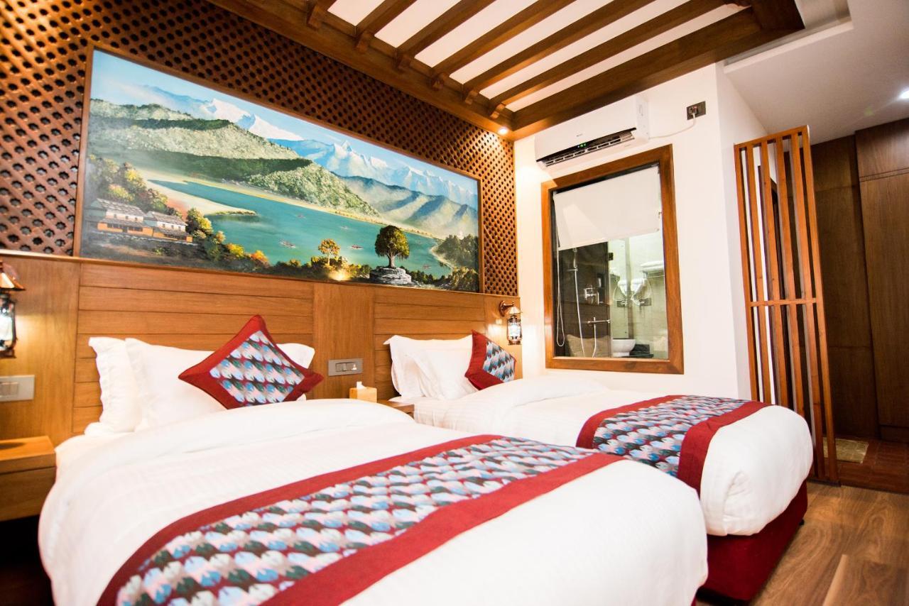 Everest Boutique Hotel Katmandú Exterior foto