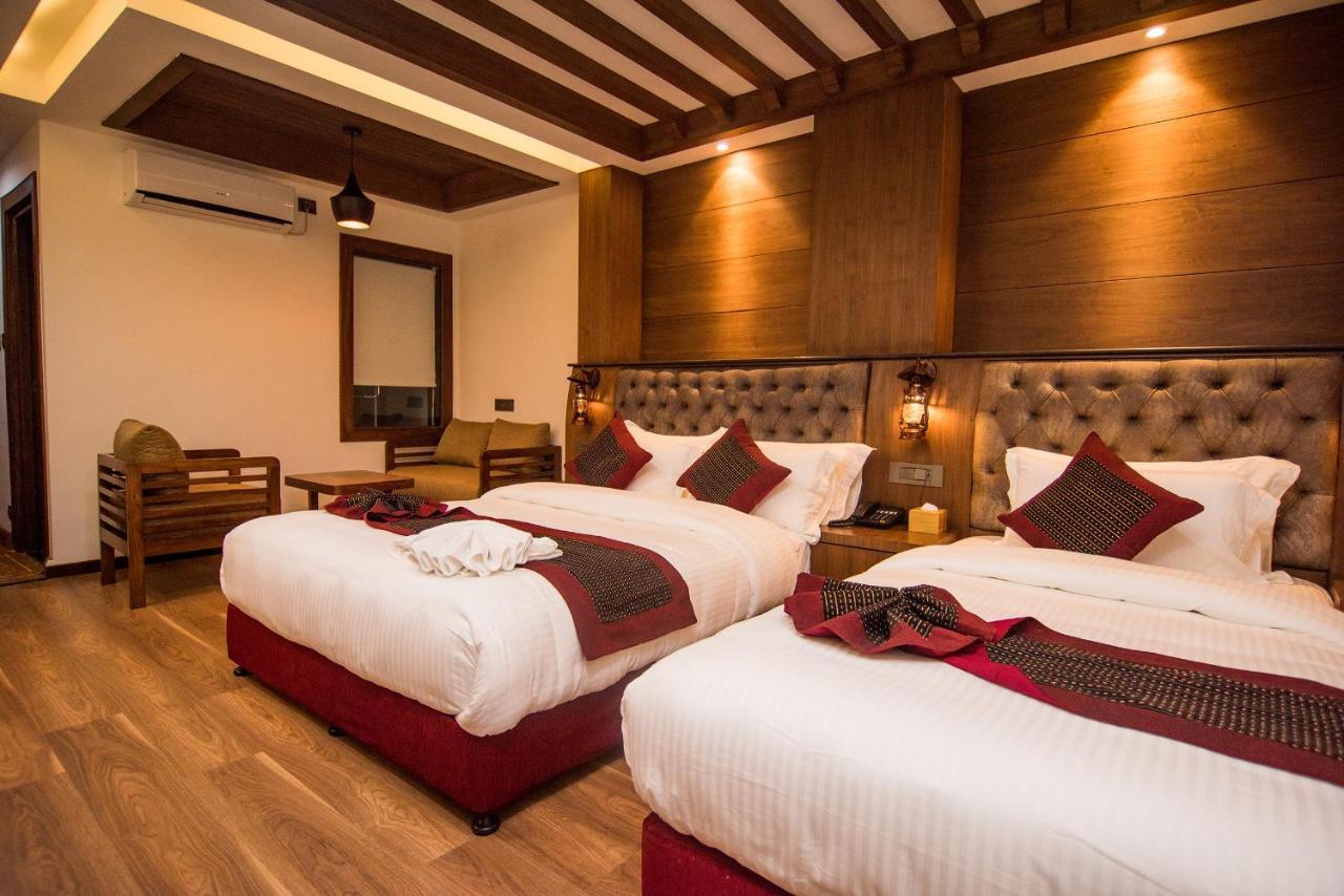 Everest Boutique Hotel Katmandú Exterior foto