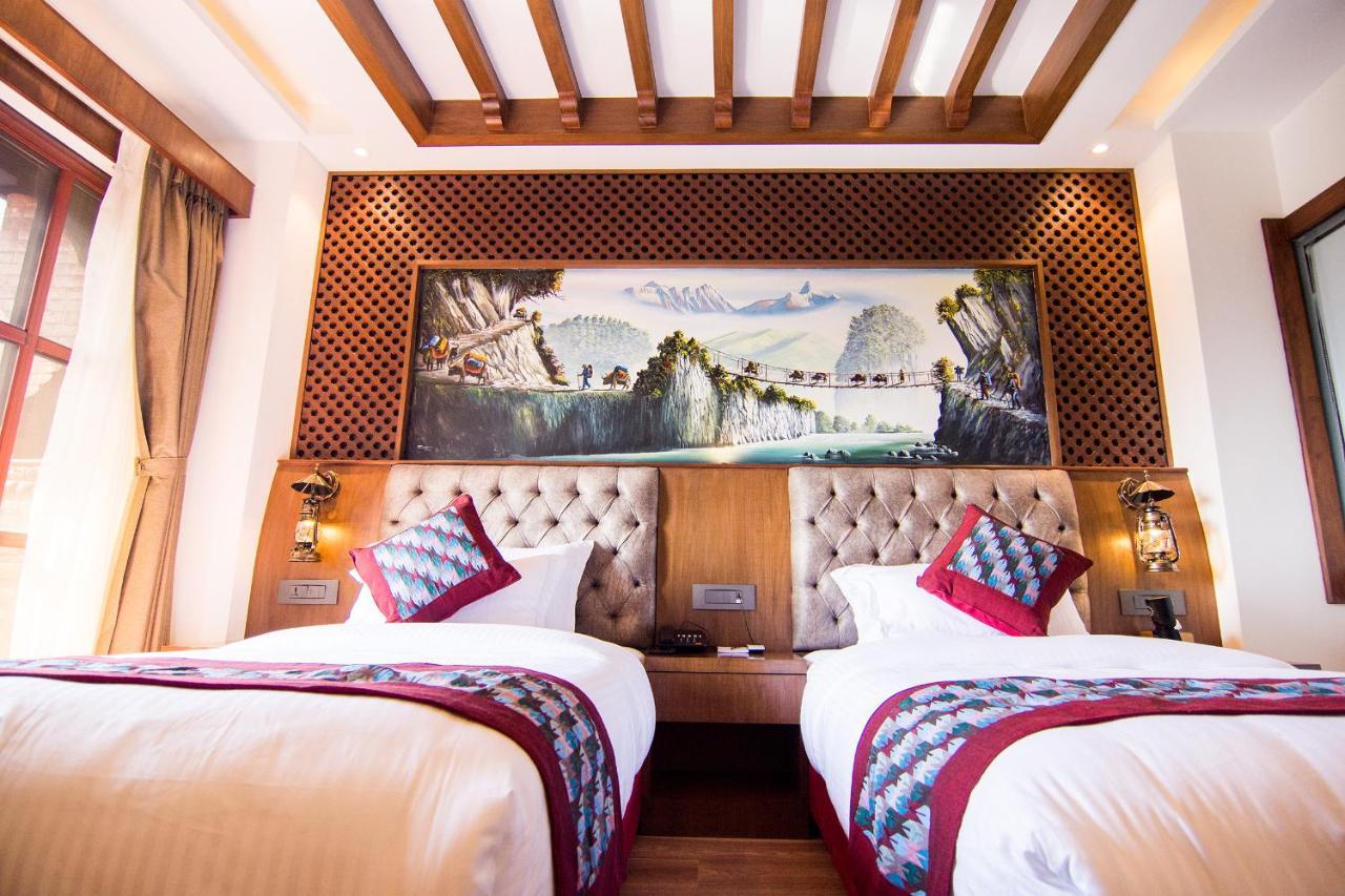 Everest Boutique Hotel Katmandú Exterior foto