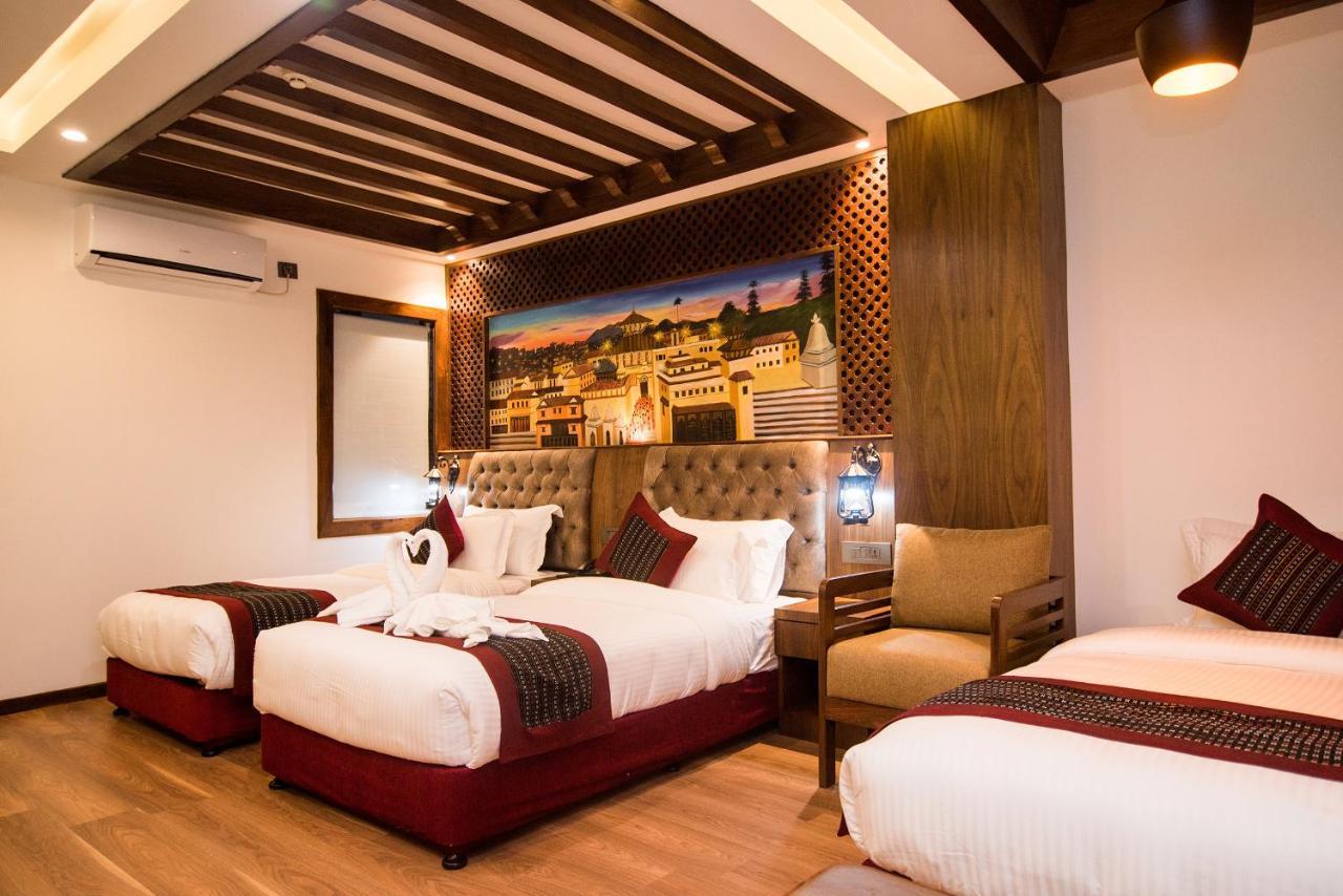 Everest Boutique Hotel Katmandú Exterior foto